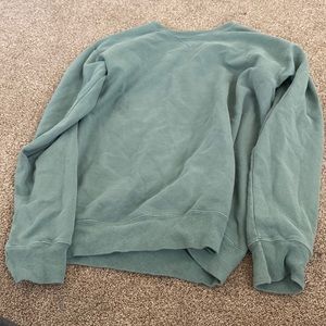 TEAL CREWNECK PLAIN sweatshirt